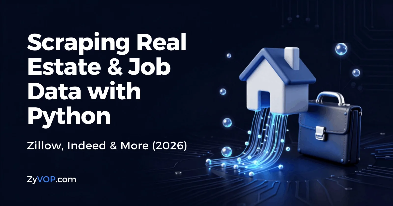 Scraping Real Estate & Job Data with Python: Zillow, Indeed & More (2026)