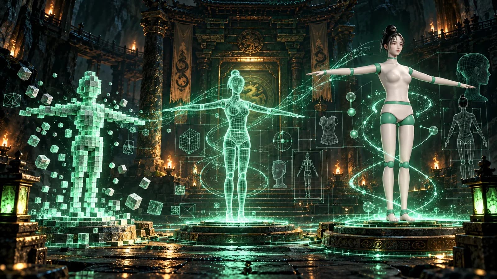 From Voxels to Lin Yue