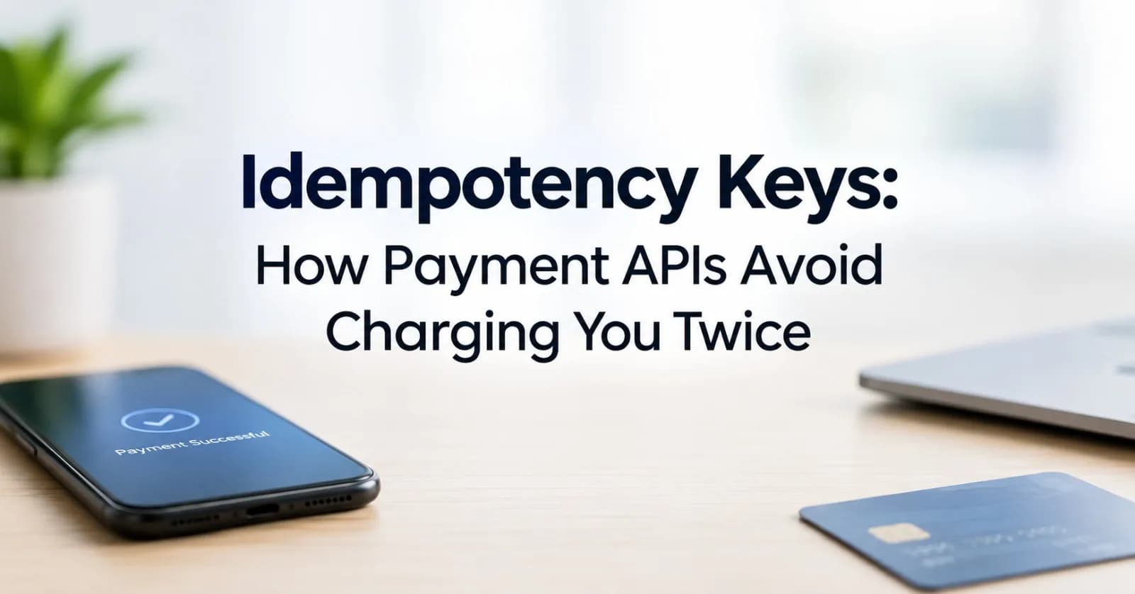 Idempotency Keys: How Payment APIs Avoid Charging You Twice